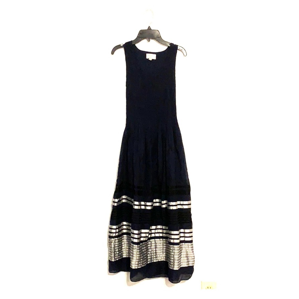 Navy blue maxi dress by MJJJ
